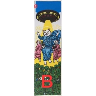 Lixa Core Gato Abduzido - Importada Emborrachada Para Skate Skateshop Logboard