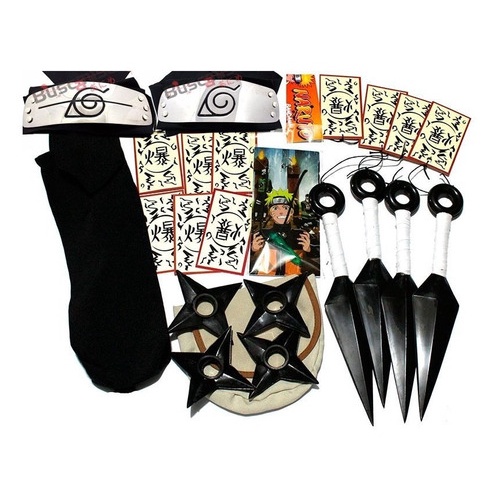 kit Bandana Naruto aldeia da folha Renegado, Kunai, Shuriken Minato e Colar  Naruto Tsunade Hokage Hashirama Pedra Verde - Kits / Conjuntos de Joias e  Bijuterias - Magazine Luiza