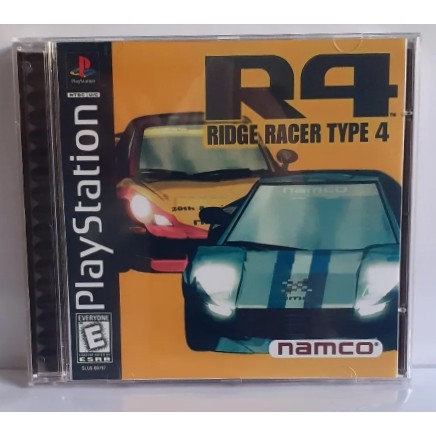 R4-RIDGE RACER TYPE 4 JOGO REPRÔ PARA PLAYSTATION 1 | Shopee Brasil