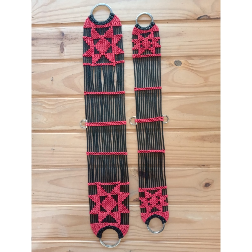 Barrigueira e cilha estrela vermelha inox | Shopee Brasil