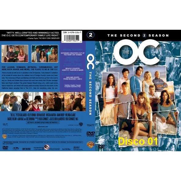 Dvd THE OC - Um Estranho no Paraiso - As 4 Temporadas Completas