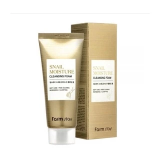 farmstay snail moisture cleansing foam 100ml