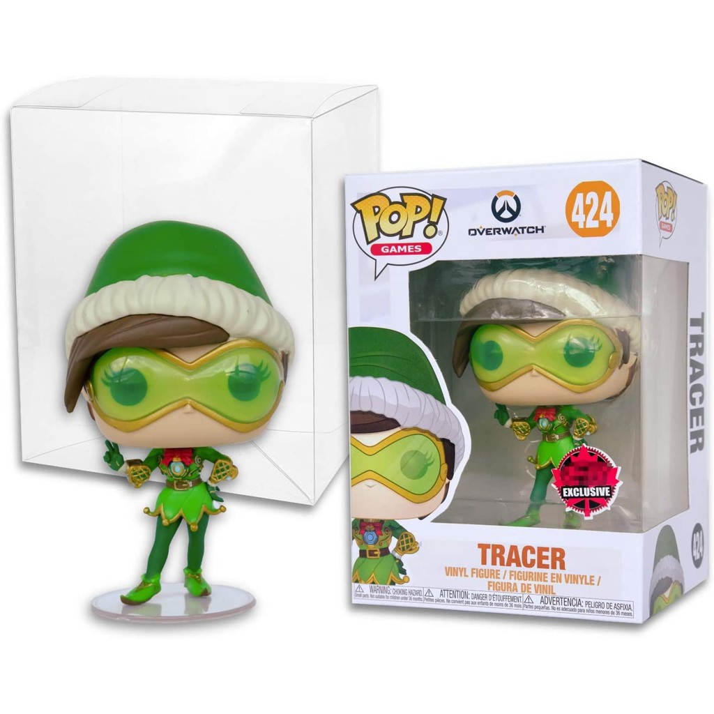 Funko Pop 424 - Tracer - Overwatch - Exclusivo GameStop