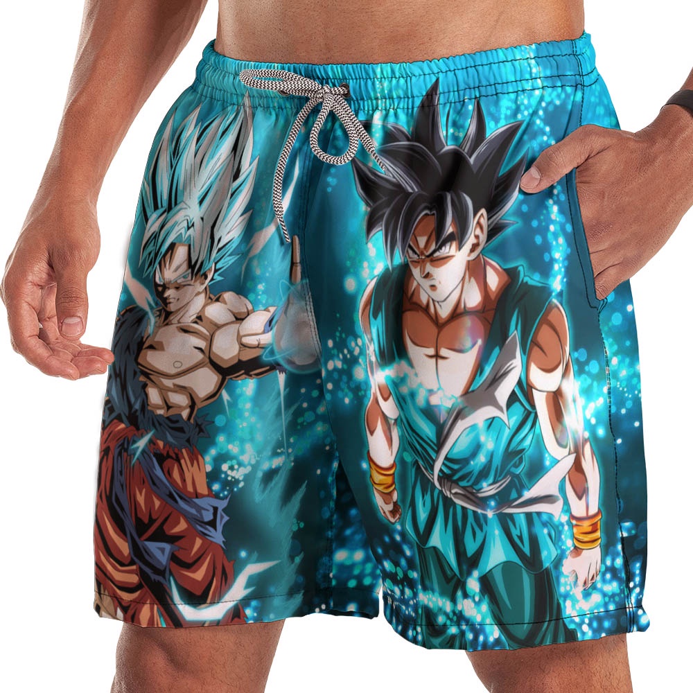 Short Bermuda Dragon Ball Goku Vegeta 5a Shopee Brasil