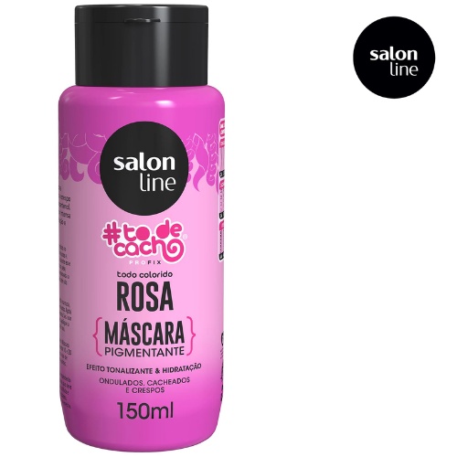 Salon Line Máscara Pigmentante ROSA Efeito Tonalizante e Hidratante ...