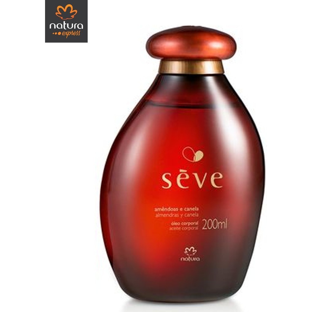 OLEO CORPORAL NATURA SEVE AMENDOAS E CANELA 200ML | Shopee Brasil