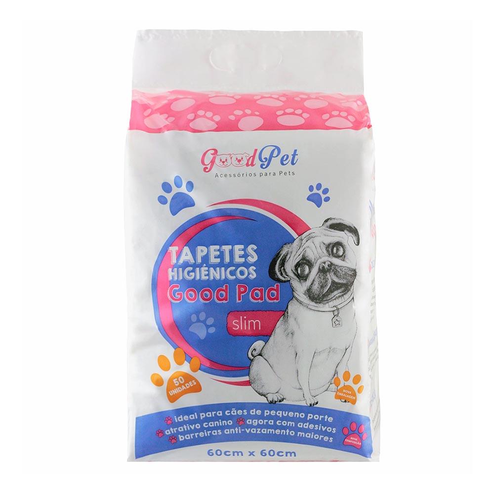 Imagem do produto Tapete Higiênico Petlike Good Pad 60x60cm C/50 Unidades