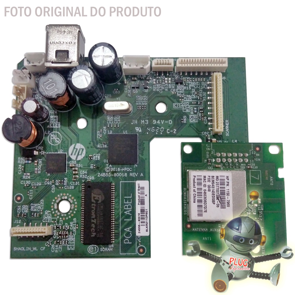 Placa lógica HP multifuncional inktank 416