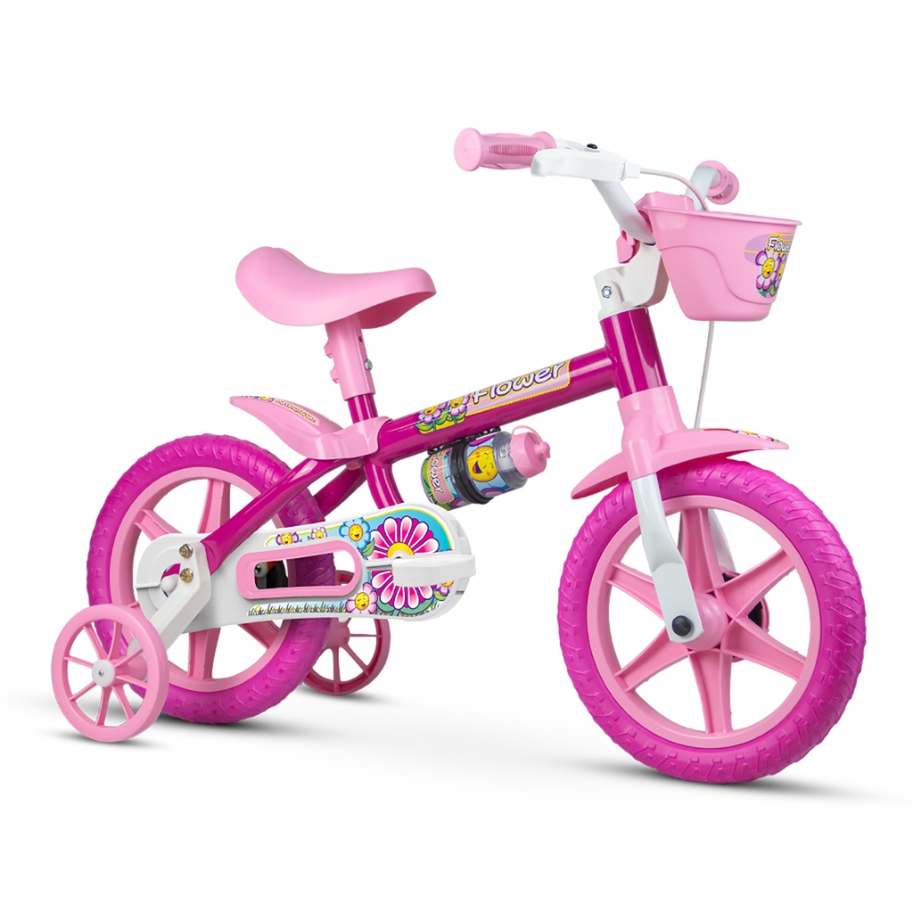 Triciclo Bike Moto Infantil Menina You Girl Rosa Nathor - Godoy Bike  Fitness - Tudo para sua bike!