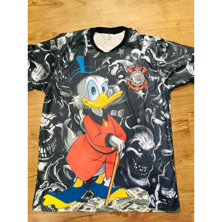 Camisa camiseta de time do Corinthians Mandrake