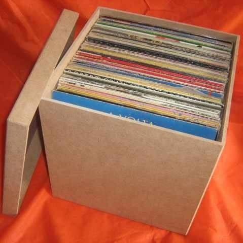 Caixa Organizadora Para Disco / Lp / Vinil