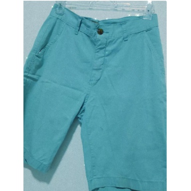 Bermuda jeans best sale verde masculina