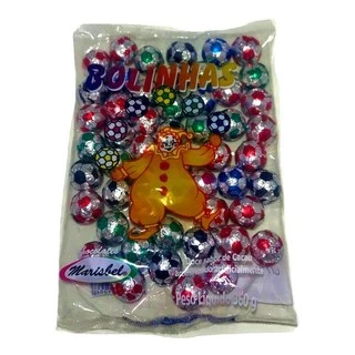 Bolinhas De Chocolate Futebol 300g - Marisbel