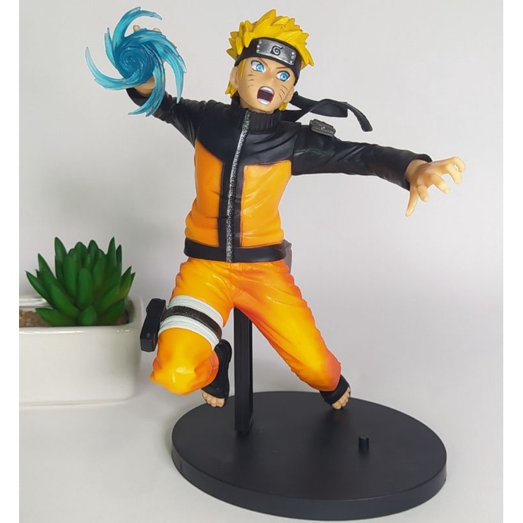 Action Figure Naruto Uzumaki Hokage 18Cm Shippuden Ninja N1 em