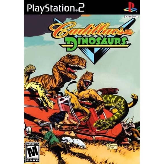 Jogo Cadillacs And Dinosaurs - PS2