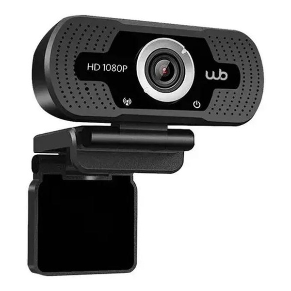 Webcam Full HD 1080P WB Amplo Ângulo 110°