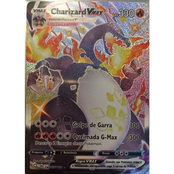 Charizard-VMAX (SV107/S122), Busca de Cards