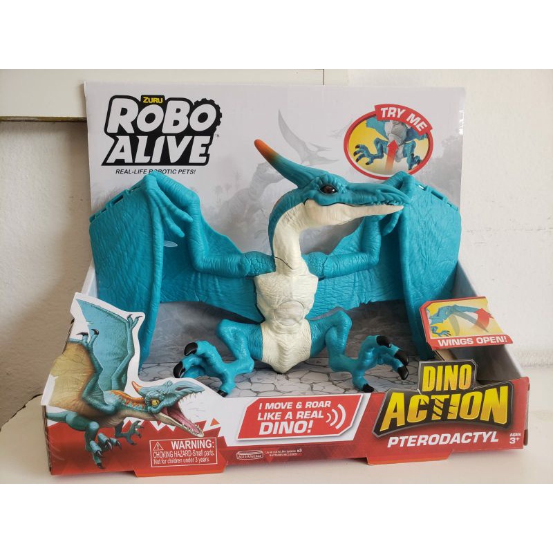 Robo Alive Dino Action Pterodactyl toy by ZURU 