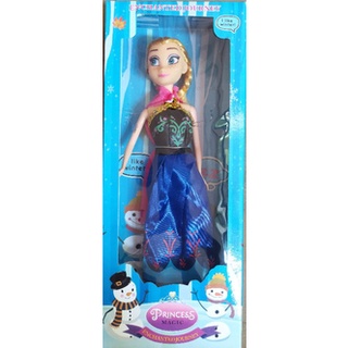 Boneca Frozen Elsa e Anna Musical Articulada 30cm Infantil