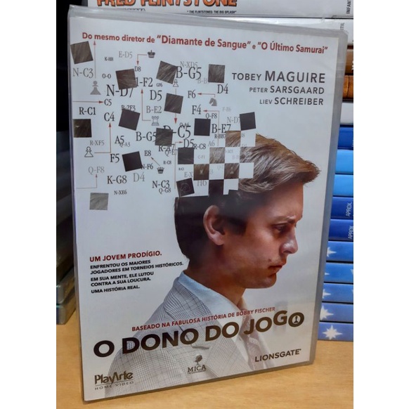 Dvd O Dono Do Jogo - Tobey Maguire ( Novo e Lacrado )