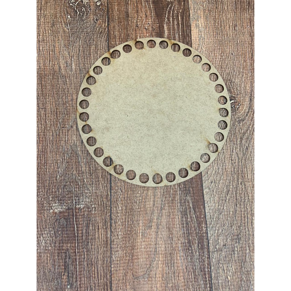 Base em MDF redonda - 18 cm | Shopee Brasil