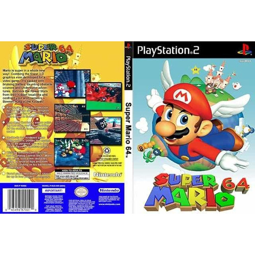 Jogo Super Mário 64 - Playstation 2