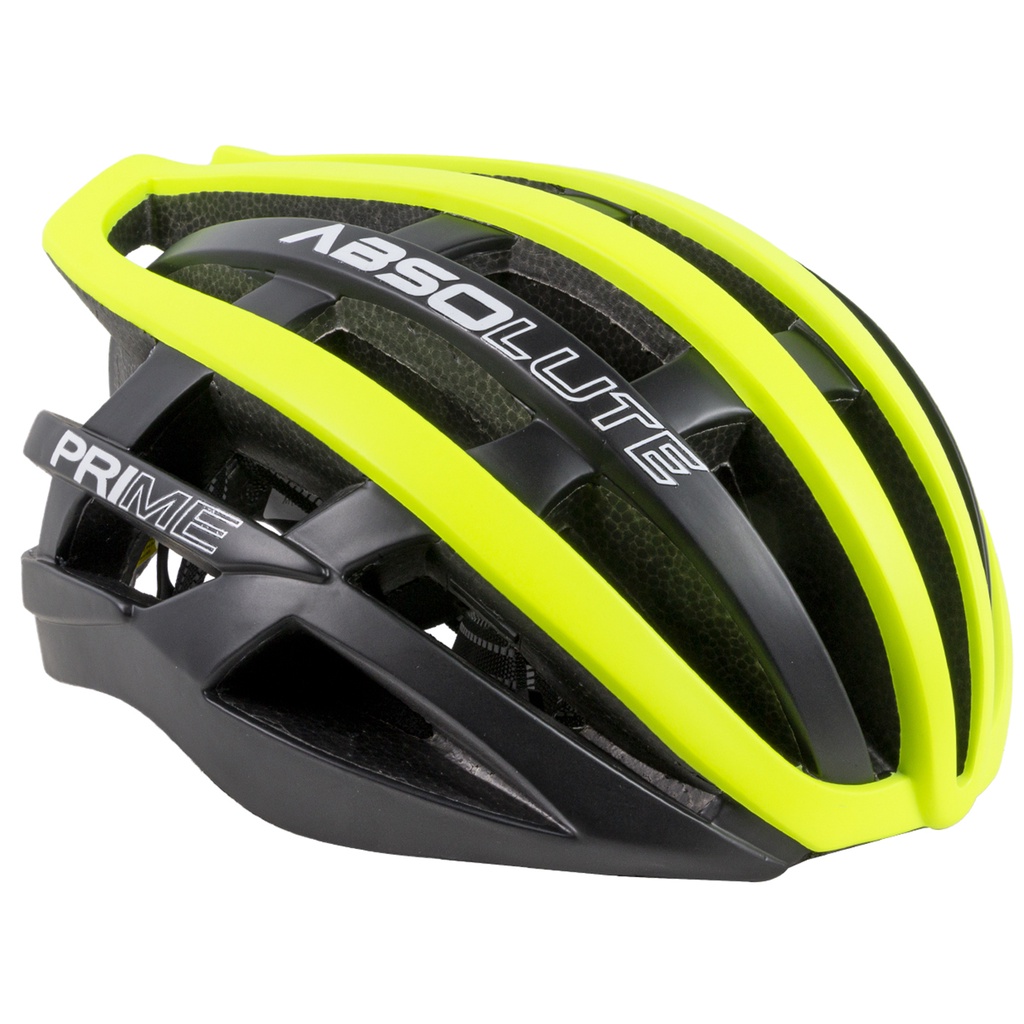 Capacete ciclismo absolute prime mtb speed bike original amarelo neon ...