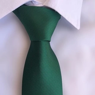Gravata Semi Slim Verde Militar