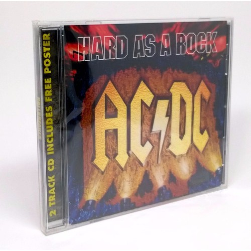 Cd Ac/dc Hard As A Rock 1995 Single Importado Lacrado Poster | Shopee ...