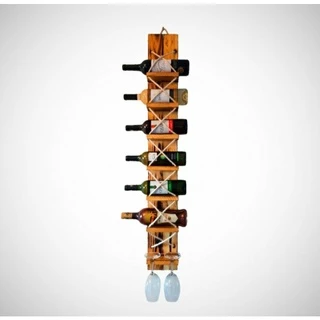 Bar Adega de Madeira Suporte para bebidas Barzinho de Parede