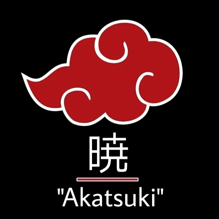 Naruto Akatsuki Simbolo Adesivo