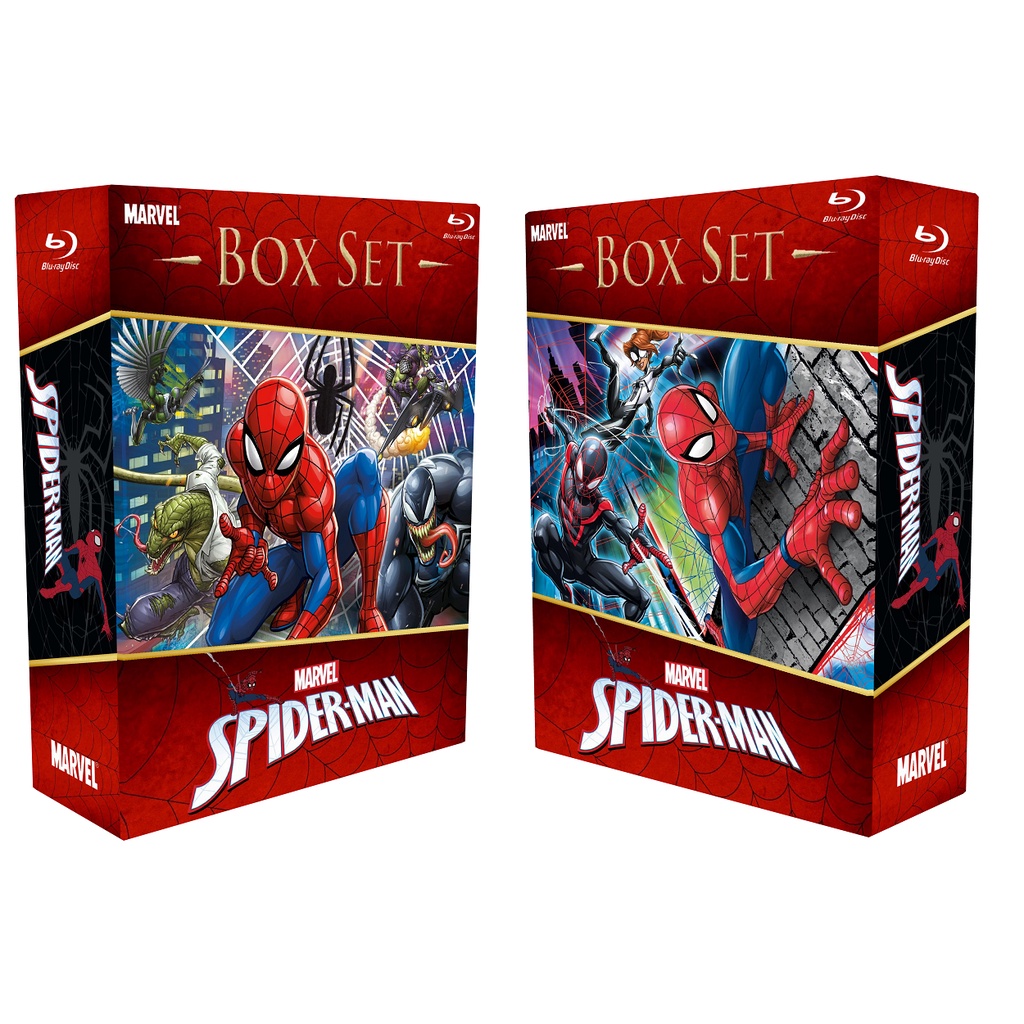 Blu-ray desenho Marvel's Homem Aranha 2017 (Marvel's Spider-man) - Coleção  completa em bluray