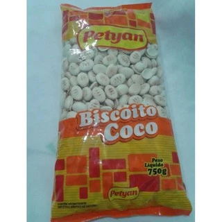 Biscoito de coco Pocazoi Petyan 750g bolacha pocazoi pocaolho original da bahia.