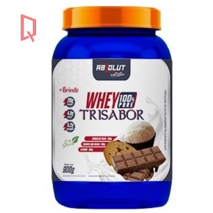 Whey Protein Concentrado 100%Pure TRISABOR Absolut Nutrition – Escolha o seu sabor