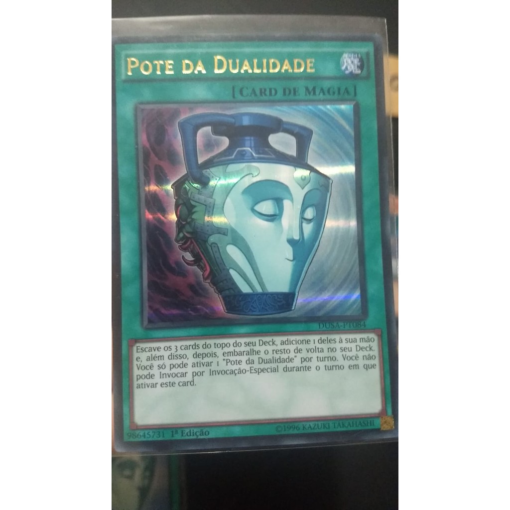 Yu-gi-oh Pote da Dualidade (Pot of Duality) Yugioh TCG - Ultra