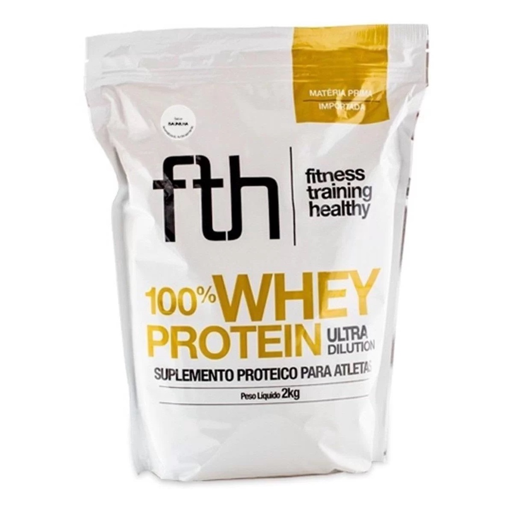 Whey Protein 100% fit & health ultra concentrado