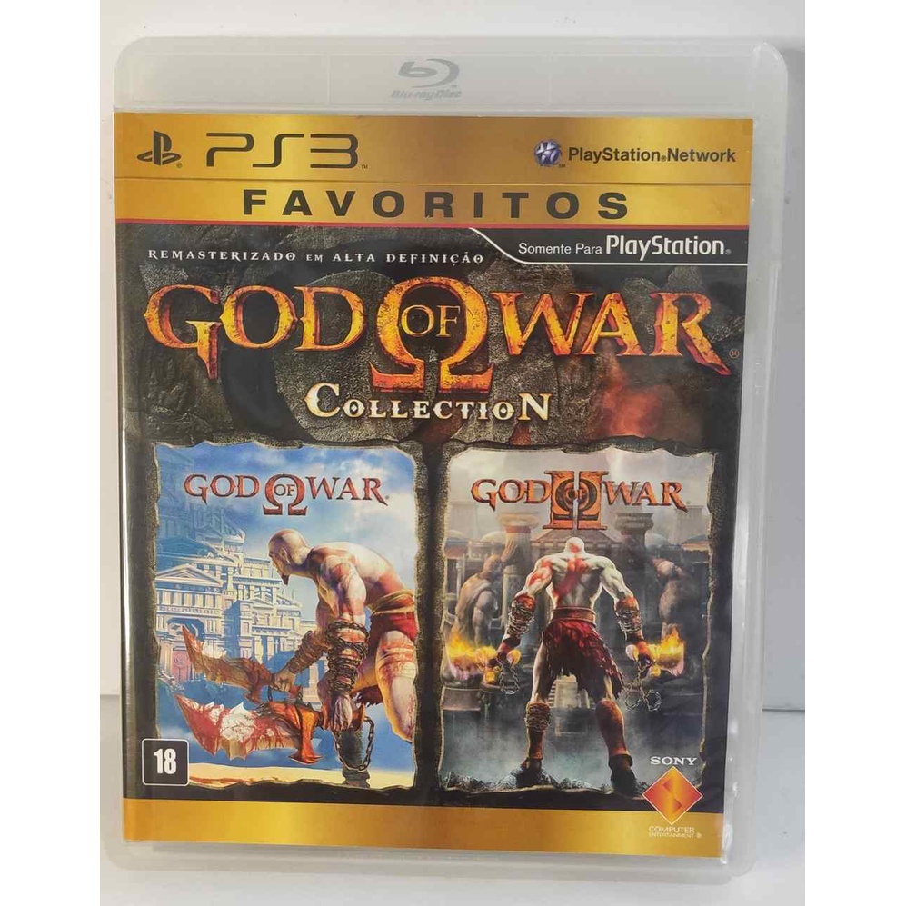 God Of War Collection Favoritos Ps3 (Seminovo) (Jogo Mídia Física