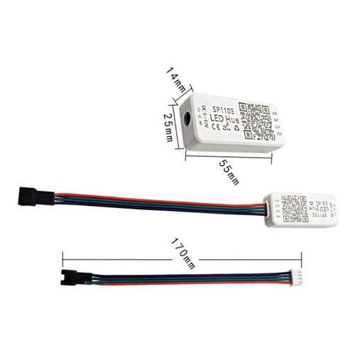 Controladora para Fita LED Endereçável Bluetooth SP110E