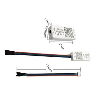 Controladora para Fita LED Endereçável Bluetooth SP110E