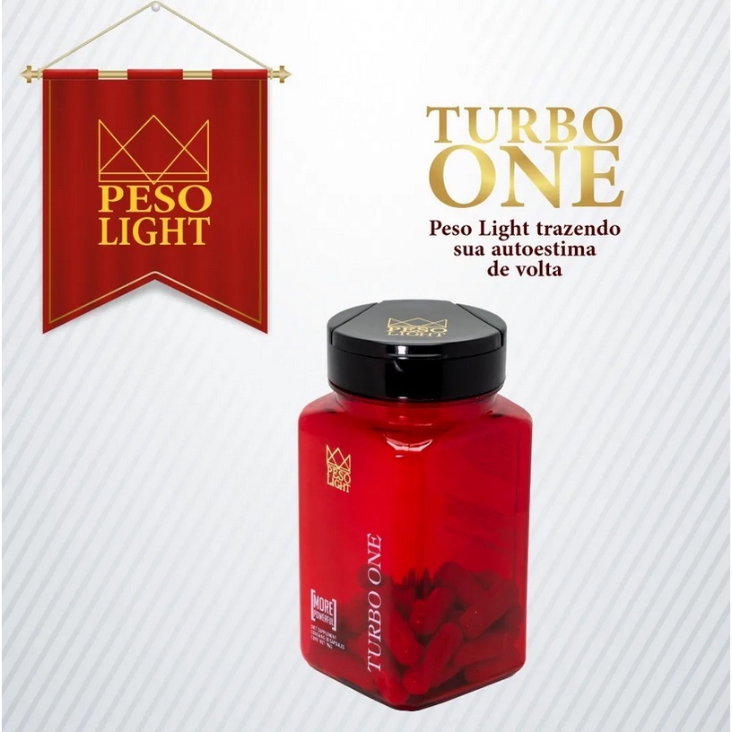 Emagrecedor Em Cápsulas Turbo One 30 Cáps