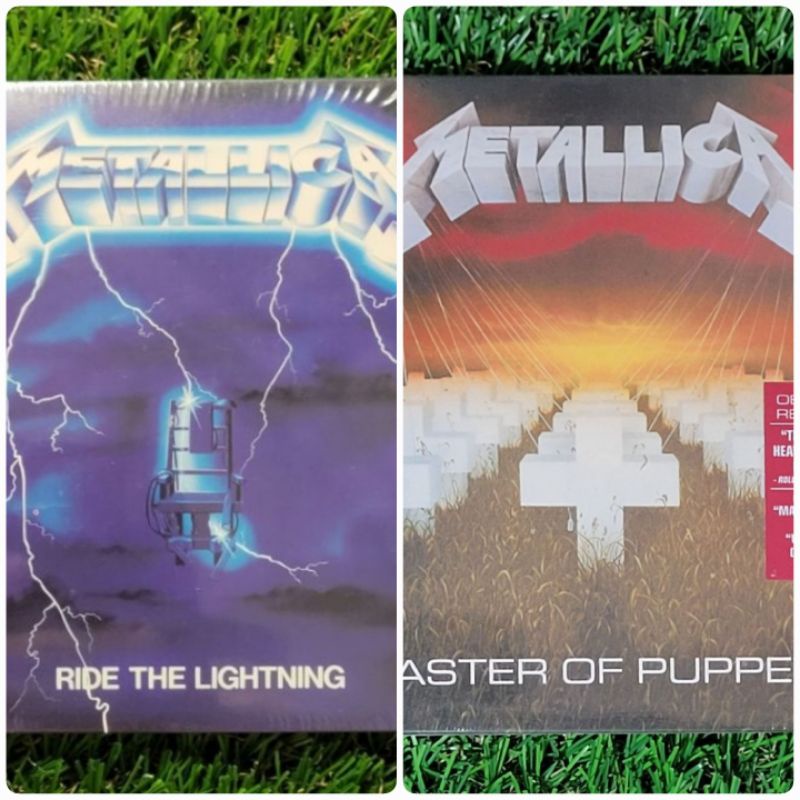 CD Metallica Live Ride The Lightning Master Of Puppets Digisleeve LACRADO Relançamento Heavy