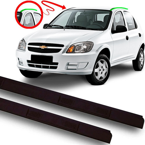 Par Friso De Teto Celta 4 Portas Com Corte Para Bagageiro | Shopee Brasil
