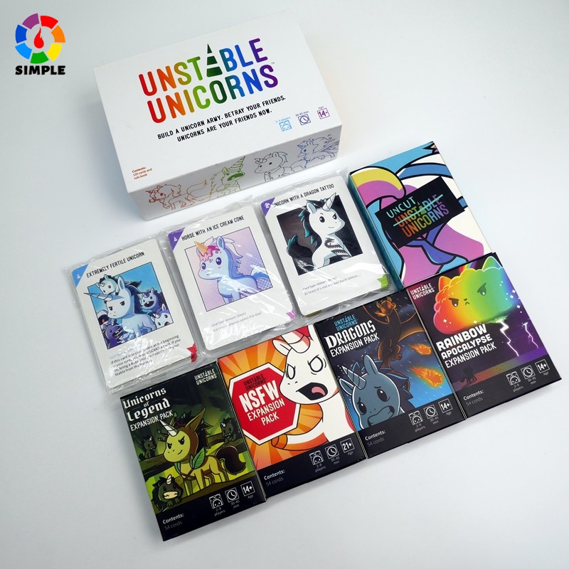 Jogo de cartas instável Unicorns nsfw - Um jogo de cartas e festa