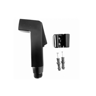 Gatilho Ducha Higienica Abs Quadrado Preto Com Suporte CÓD. 98