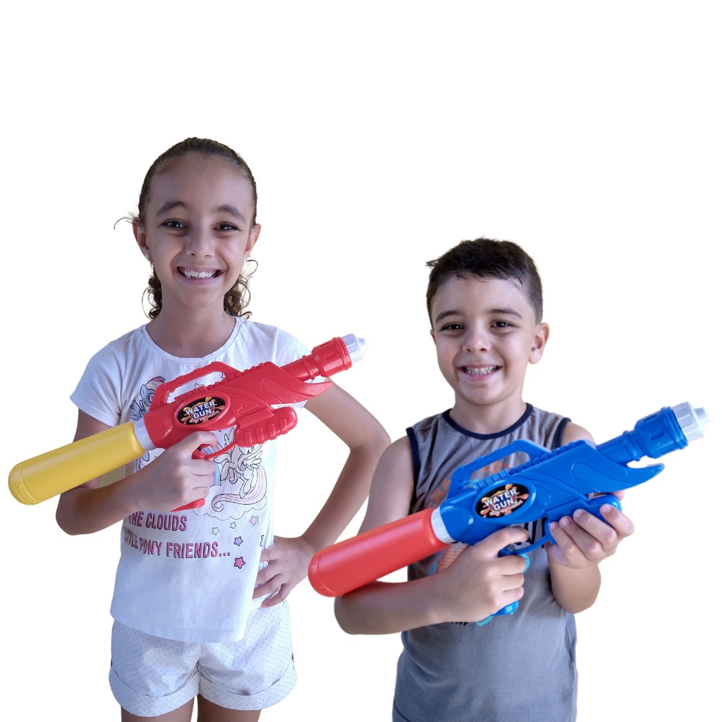 Pistola De água De Brinquedo Para Crianças Pistola De água De Brinquedo  Pintada à Mão Jogando