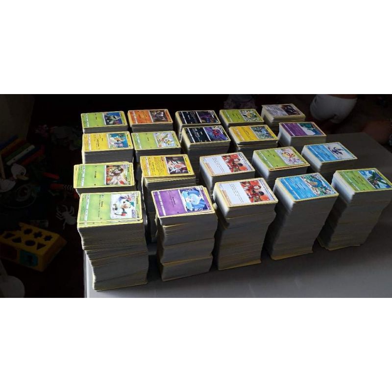 Lote 100 Cartas Pokemon + 2GX ou EX + Brinde