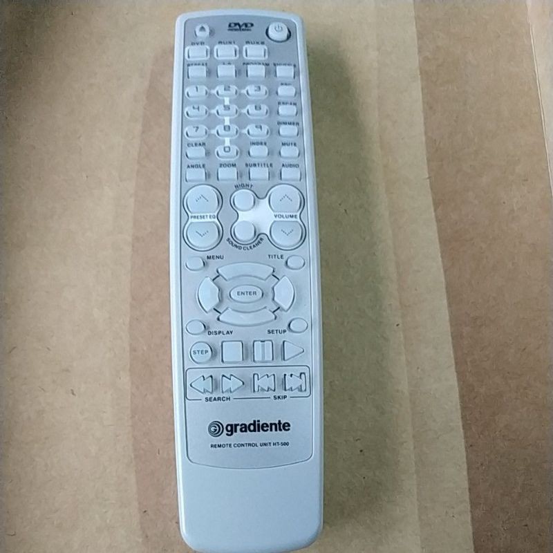 Controle Remoto Home Theather Gradiente HT-500 Original | Shopee Brasil