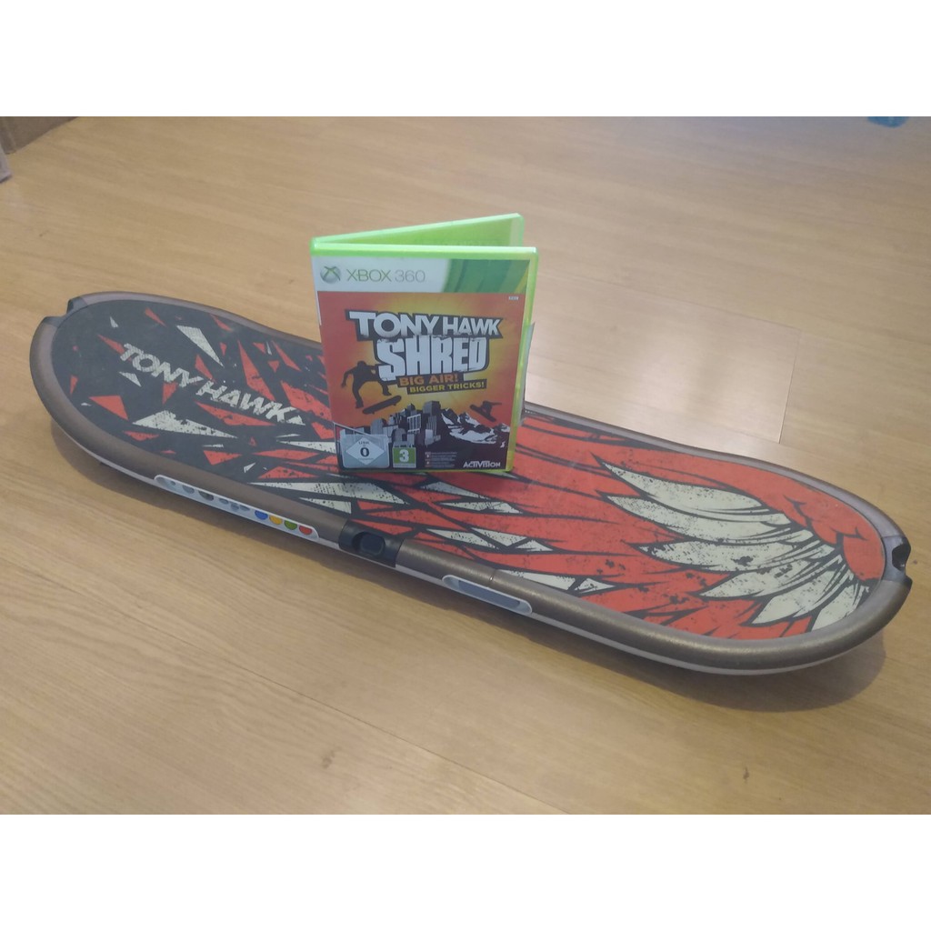 Tony Hawk Shred com Skate + Jogo Xbox 360