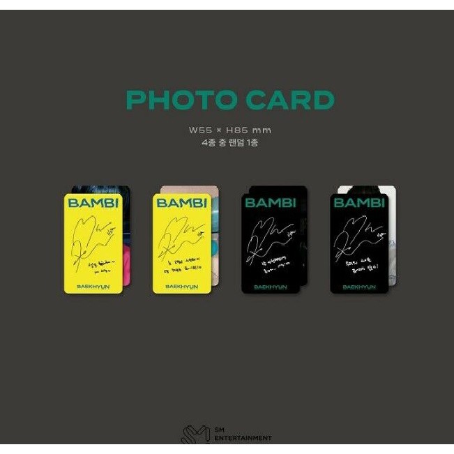 EXO BAEKHYUN - BAMBI (3rd Album) | Shopee Brasil