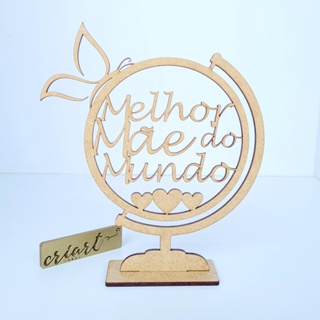 Kit 30 Lembrancinha Dia das Mães Brinde em MDF em Oferta na Shopee
